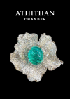 BRAZIL NEON BLUE PARAIBA CABOCHON Diamond Ring