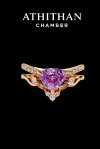 STELLAR DIADEM Pink Sapphire Ring