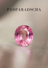 1.26 ct. / GIL / UH / PADPARADSCHA (SUNRISE)