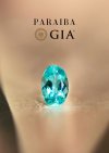 0.37 ct. / GIA / Paraiba (Greenish Blue)