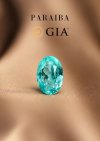 0.44 ct. / GIA / Paraiba (Greenish Blue)