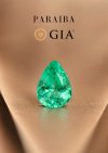 0.81 ct. / GIA / Paraiba (Green)