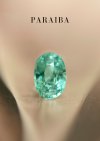 1.29 กะรัต / EMIL / พาไรบา (Bluish Green)