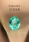 1.43 ct. / GIA / Paraiba (Bluish Green)