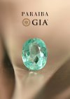 2.44 กะรัต / GIA / UH / พาไรบา (Bluish Green)