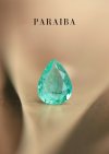 0.73 ct. / GIA / H / Paraiba (Bluish Green)