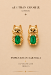 POMERANIAN Earrings