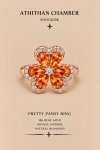 PRETTY PANSY Ring