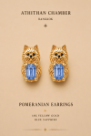 POMERANIAN Earrings