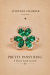 PRETTY PANSY Ring