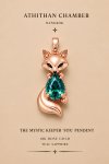 THE MISTIC KEEPER FOX Pendant — WITHOUT DIAMONDS