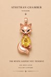 THE MISTIC KEEPER FOX Pendant — WITHOUT DIAMONDS