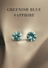 0.48 ct. / GIL / UH / Sapphire (Greenish Blue)