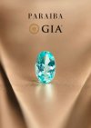 0.20 กะรัต / GIA / พาไรบา (Greenish Blue)