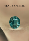 1.05 ct. / GIL / H / Sapphire (Teal)