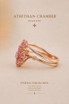ETERNAL SAKURA Padparadscha Sapphire Ring