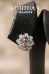 PINK SAPPHIRE EARRING