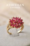 PIGEON BLOOD RUBY RING