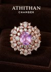 QUEEN'S PROMISE Padparadscha Sapphire Ring