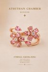 ETERNAL SAKURA Padparadscha Sapphire Ring