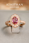 MONARCH Padparadscha Ring