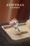 ORANGE TOURMALINE RING
