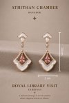 ROYAL LIBRARY VISIT EARRINGS