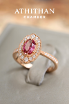 MONARCH Padparadscha Ring