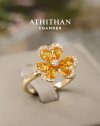 PRETTY PANSY Ring