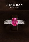 PERFECT REDIANCE Hot Pink Spinel Ring
