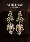 MAGICAL TREE EMERALD Earrings
