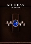 ROYAL BLUE Sapphire Laurel Ring
