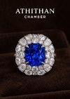 THE RARE PEACOCK Blue Sapphire Ring