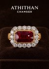 PIGEON'S BLOOD Ruby Ring