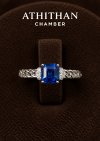 FORTRESS - Royal Blue Sapphire Ring