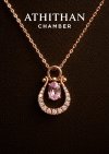SUNRISE PADPARADSCHA Sapphire Pendant