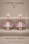 ROSALINE FAN EARRINGS