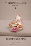 ROSELINE VEIL RING