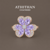 PRETTY PANSY RING