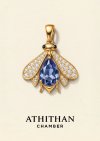 THE LIGHT KEEPER Firefly - (Blue Sapphire) Pendant