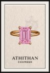 HOUSE OF PADPARADSCHA SOLITAIRE RING