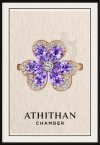 PRETTY PANSY RING