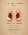 THE MYSTIC KEEPER FOX EARRINGS