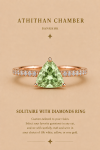 SOLITAIRE WITH DIAMONDS RING
