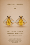 THE LIGHT KEEPER FIREFLY EARRINGS