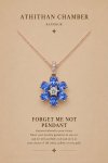 FORGET-ME-NOT PENDANT