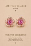 ENCHANTED ROSE EARRINGS