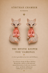 THE MYSTIC KEEPER FOX EARRINGS
