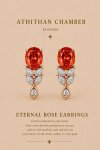 ETERNAL ROSE EARRINGS
