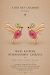 JEWEL KEEPERS HUMMINGBIRDS EARRINGS